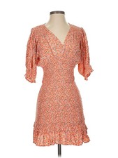 Faithfull the Brand Women Orange Cocktail Dress 4