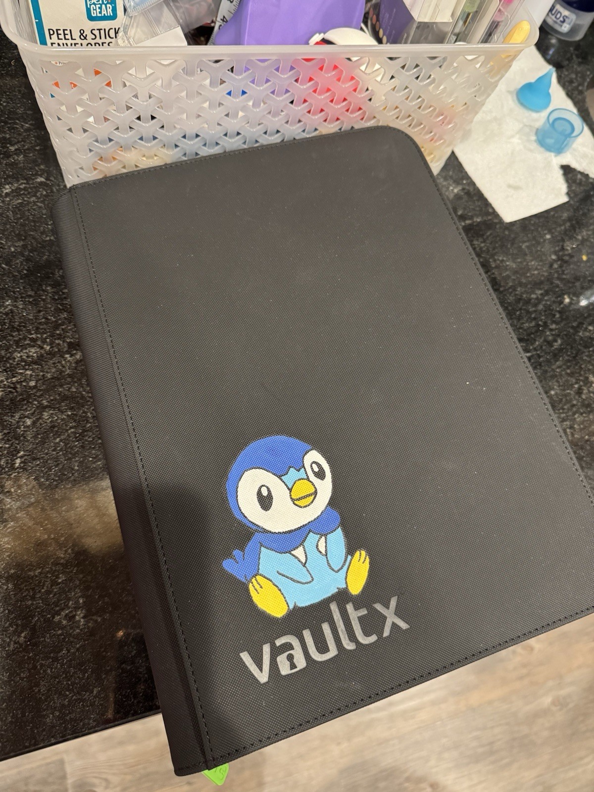 Pokemon Card Collection Lot With VaultX Painted Binder