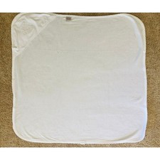 Pekks Hooded Baby Cotton Towel for Newborns Infants White 3pk
