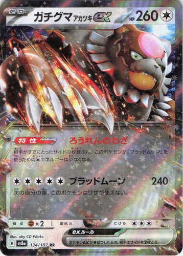 Bloodmoon Ursaluna ex Terastal Festival ex 134/187 Holo Pokemon TCG NM