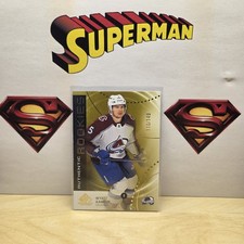 2025-26 UD SP GAME USED AUTHENTIC ROOKIES GOLD AVALANCHE WYATT AAMODT 110/149