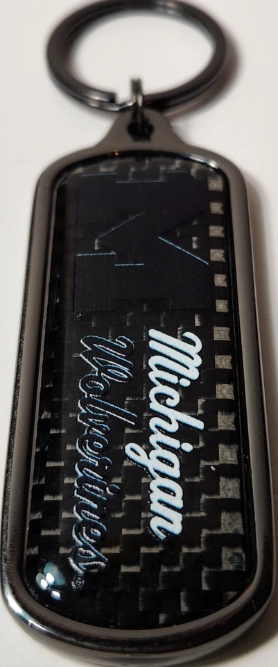 Llavero/Llavero Premium Coleccionable Michigan Wolverines (Go Blue) 4" (Resistente) Foto 4 de 4