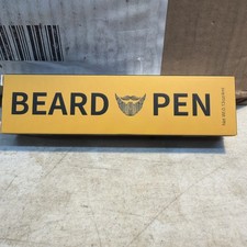 Beard Pencil Filler for man Water Proof 2 Piece Set, Black Pen Brush