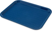 CT101414 Café Standard Cafeteria / Fast Food Tray, 10" x 14", Blue (Pack of 24)