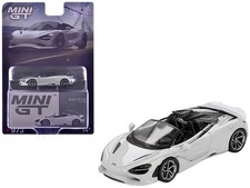 Mini GT MGT00973 1/64 McLaren 750S Spider Cirrus Gray Limited Edition