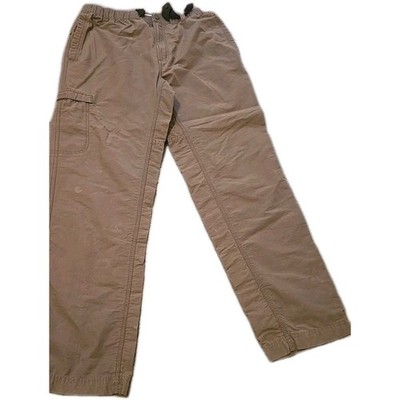 Columbia XCO Pants Mens Size M Brown Nylon Cargo Hiking Trail Integrated Belt