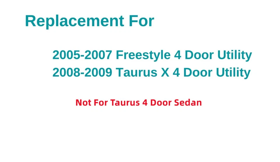 Стекло на окно передней двери с левой стороны водителя для 05–07 Ford Freestyle 08–09 Taurus X - Изображение 2 из 4
