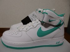 Nike Air Force 1 '07 Mid White Clear Jade for Sale | Authenticity