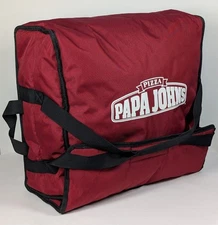 Papa John’s Insulated Delivery Pizza Bag DoorDash Uber Catering