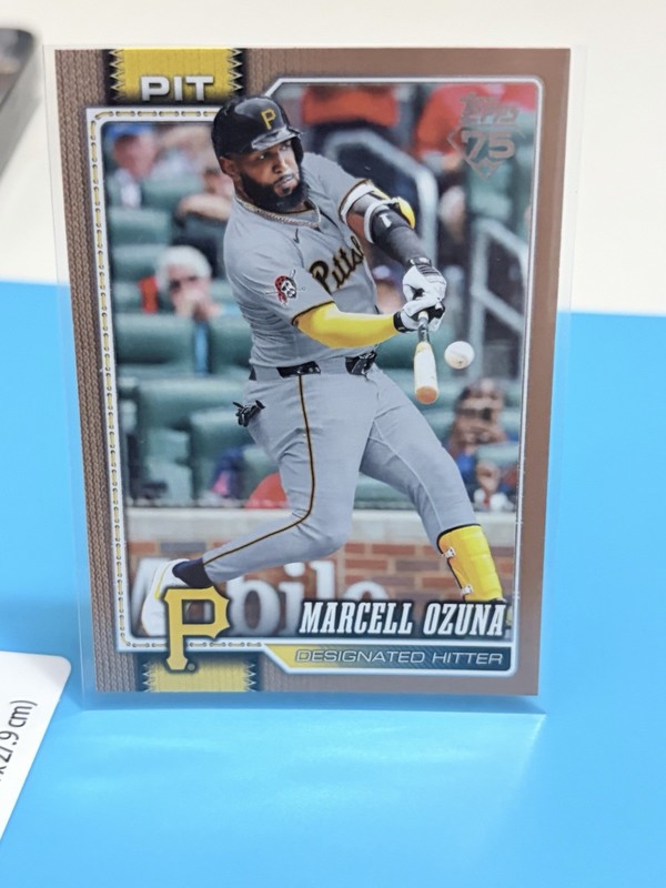 2026 Topps Series 2 Marcell Ozuna Gold /2026 Pirates #580