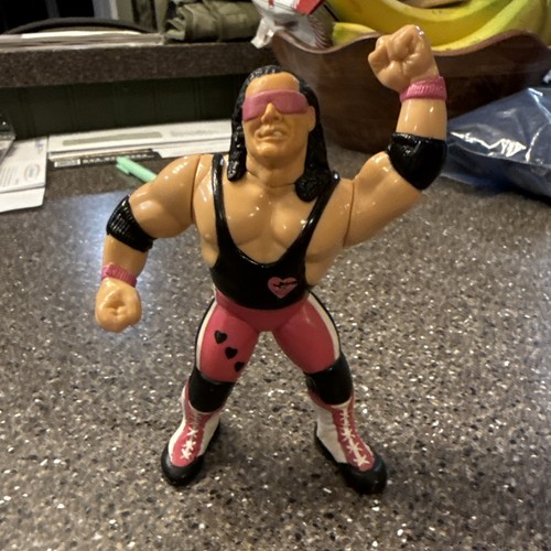 WWF Hasbro Bret the Hitman Hart Action Figure 1992...
