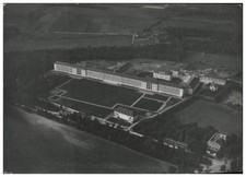 ZZ-2493/ Liegnitz Krankenhaus Schlesien Foto Luftbild 18 x 13 cm ca.1938