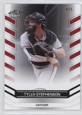 2015 Leaf Draft Exclusive Red 4/5 Tyler Stephenson #46 q3g