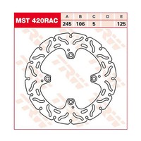 TRW Bremsscheibe (FüR: Ducati Hypermotard 950 ABS B 19-21 Hinten )