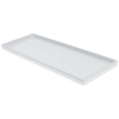 Ceramic Storage Plate Bathroom Tray Accessories Porcelain Rectangle