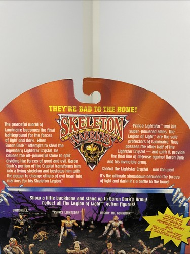 Skeleton Warriors Ursak: The Guardian Action Figure 1994 Playmates New Sealed - Picture 11 of 16