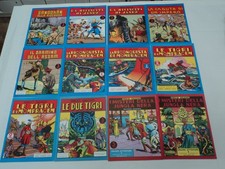 Emilio Salgari 12 albi COLLANA GRANDI AVVENTURE - AUTORI Comic Art con SANDOKAN