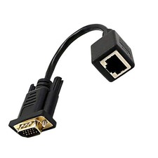 VGA to RJ45 Adapter Cable to VGA Cable Connector to Cable Connector VGA5718