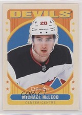 2021-22 O-Pee-Chee Retro Michael McLeod #385 n1u