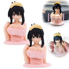 Pink Busty Shake Shake Girl Car Dashboard Figure Fun Anime Doll Gag Gift