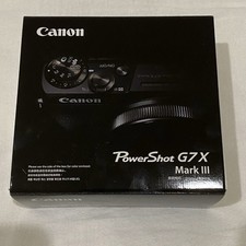 Canon PowerShot G7X Mark III Digital Camera   Black