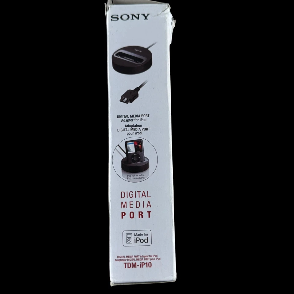 Sony TDM-iP10 Digital Media Port Adapter Dock for iPod – New in Box - image 4 of 4