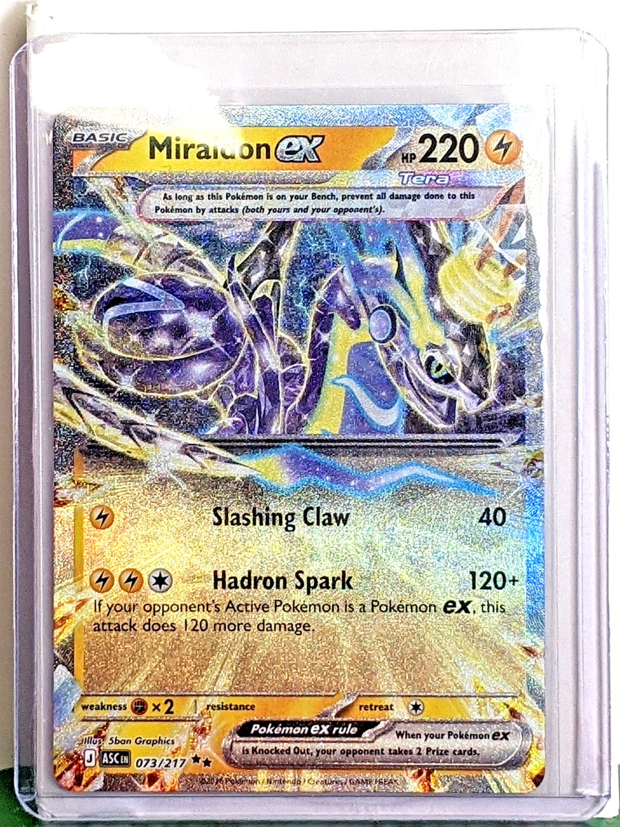 Miraidon ex 073/217 Me: Ascended Heroes Holo Double Rare NM
