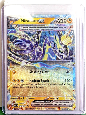 Miraidon ex 073/217 Me: Ascended Heroes Holo Double Rare NM