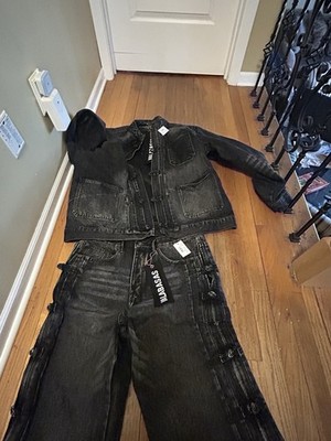 Men s Valabasa Jean And Jacket Set