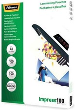 Fellowes ImageLast Laminating Pouches (80 microns, DIN A4, Pack of 100)