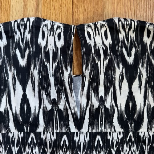 Anthropologie Sachin and Babi Women's Tunic Dress Size Large Ikat Puff Sleeve - Bild 5 von 14