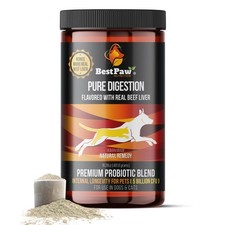 Dog Cat Premium Probiotic Prebiotic Digestive Enzymes 5 Billion CFU Organ...