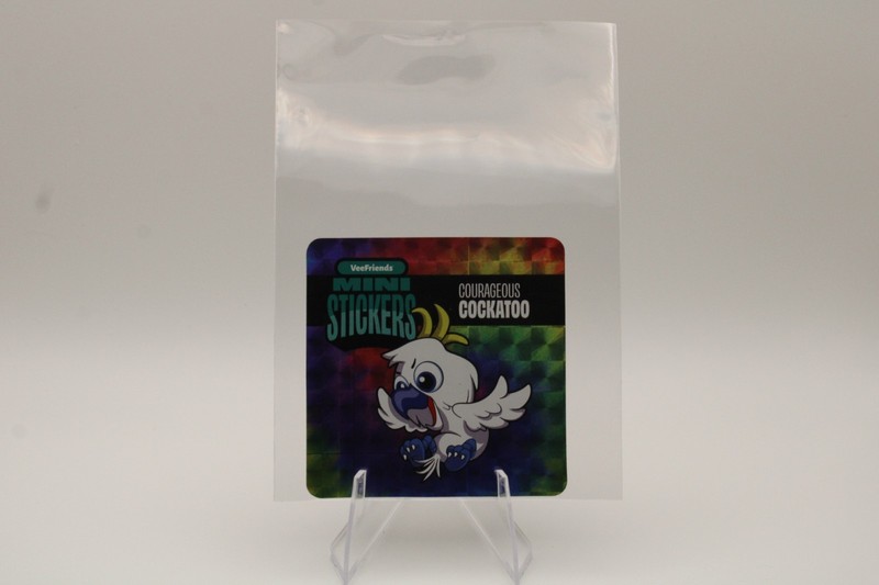 VeeFriends Mini Stickers Courageous Cockatoo Non-Sport Sticker 2025