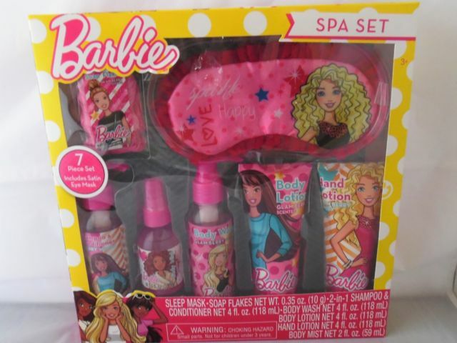 barbie spa set