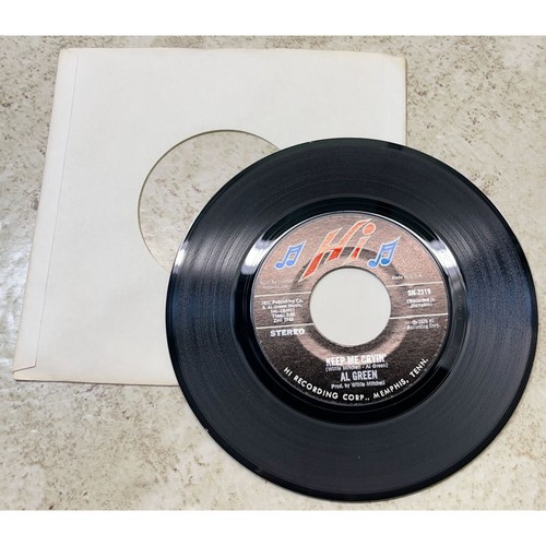 Al Green Keep Me Cryin / There Is Love 45 Soul 1976 Hi 2319 VG+ - Picture 3 of 7