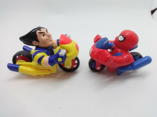 Maisto Marvel Set 6 Zyklen - Spiderman, Wolverine, Hulk, Storm, ++ - Neuwertig - Bild 4 von 12