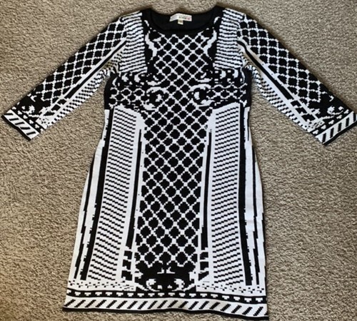 Women’s Long Sleeve Midi Sweater Dress Sz M