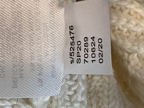 Ann Taylor Cream Ivory Knit Sweater Size Large - Picture 16 of 18