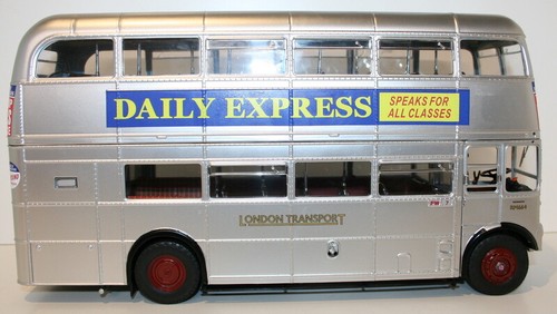 SunStar 1/24 Scale 2903 Routemaster Bus Daily Express RM664 WLT 664 Silver Lady - Imagen 4 de 6