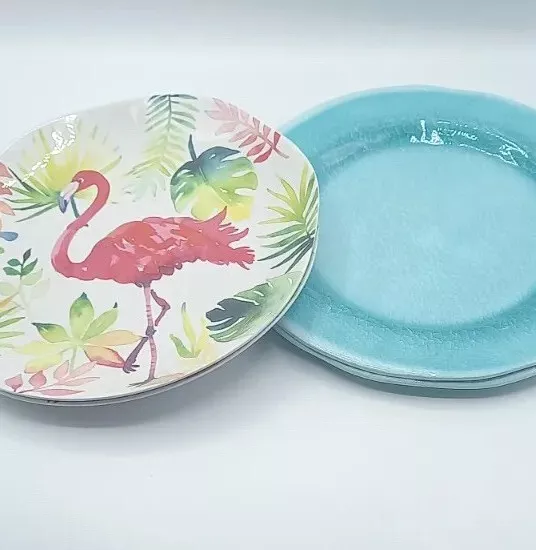 Flamingo top dinner plates