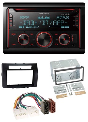 Pioneer 2DIN DAB MP3 Bluetooth USB CD Car Stereo for Toyota Corolla 04-09 Verso s