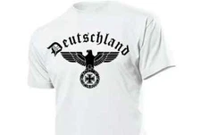 WW2 WWII German Deutschland Eagle Wehrmacht Military Army T shirt