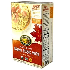 Nature's Path Organic Oatmeal, Brown Sugar Maple, 8 Packets