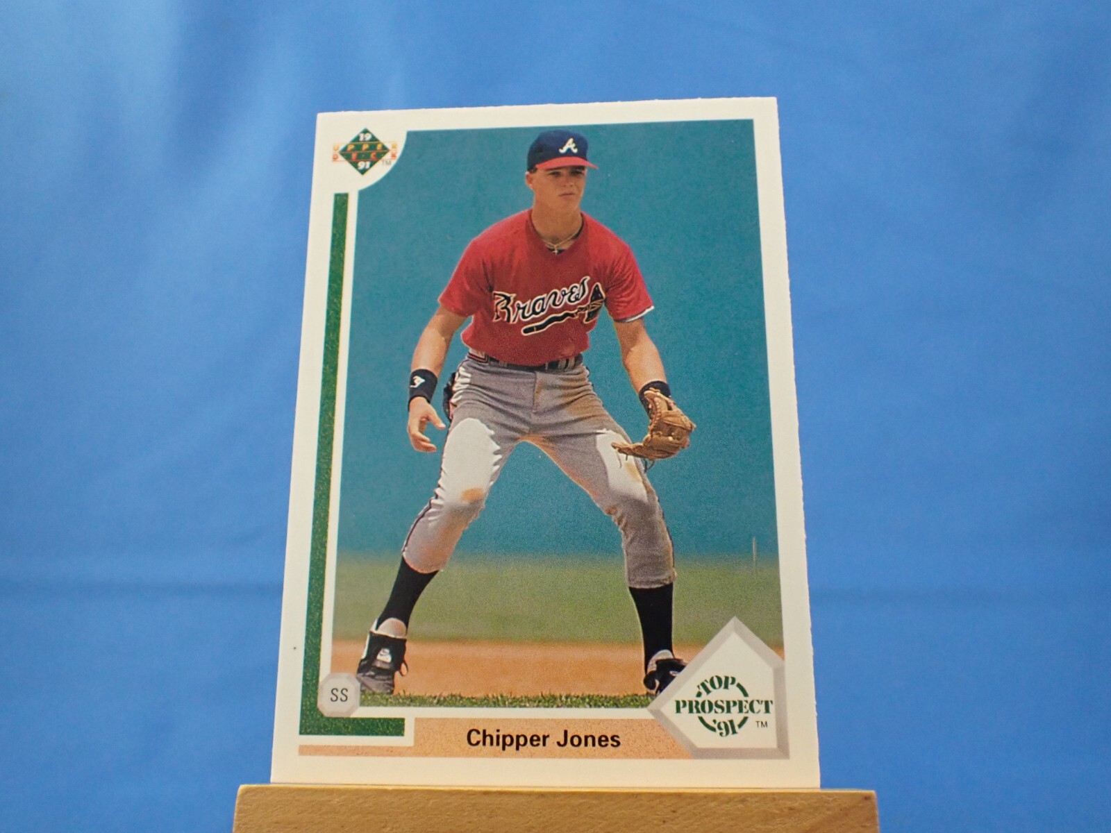 Chipper Jones Upper Deck 1991 Top Prospect #55 | eBay
