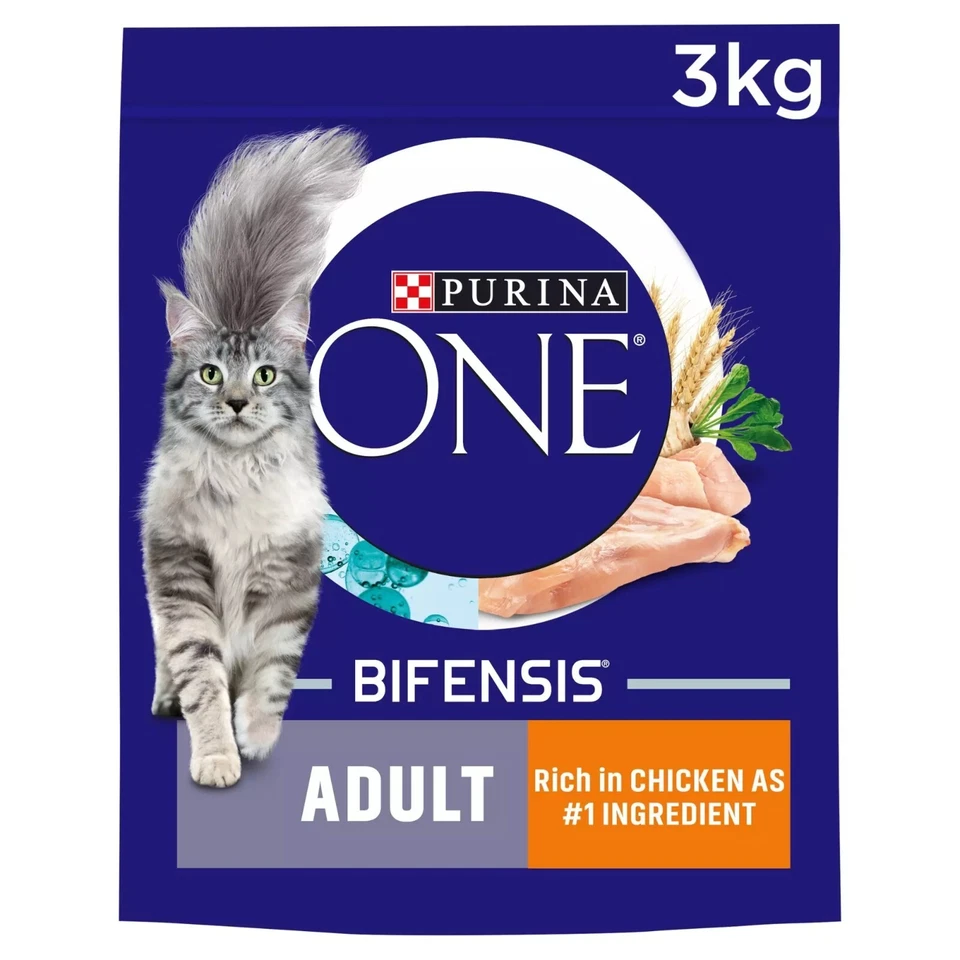 Purina One Adult Dry Cat Food Chicken 3kg