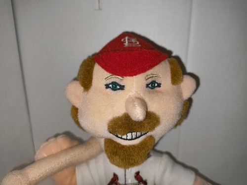 1998 Mark McGwire St. Louis Cardinals 11" Plush Collectible Highlight MLB New - Picture 2 of 12