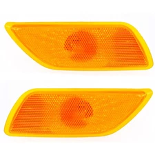 New Pair Of Side Marker Lights Fits Ford Focus ZXW 2000-2007 FO2551141 FO2550141