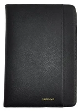 Saffiano Leather  Padfolio by Sapphyr | Luxury Business Portfolio Organizer