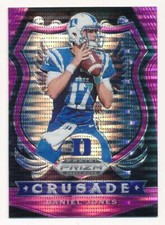 2020 Panini Prizm Draft Picks DANIEL JONES Pink Pulsar Crusade *Duke* NRMT-MT+