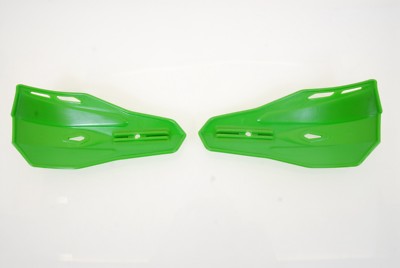 ZE72-0308 Zeta X2 Handschalen Handschützer grün Kawasaki MX Enduro